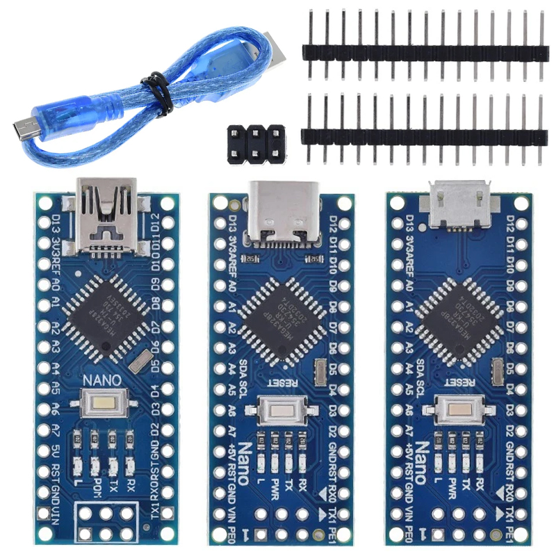 Arduino Uno Starter Kit - Loại C USB Nano 3.0 Với