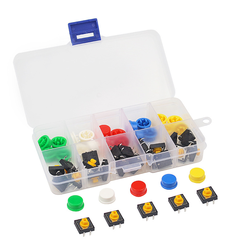 Best Diy Electronics Kits - Best 12x12x7.3mm 4-Pin Tactile Push Button