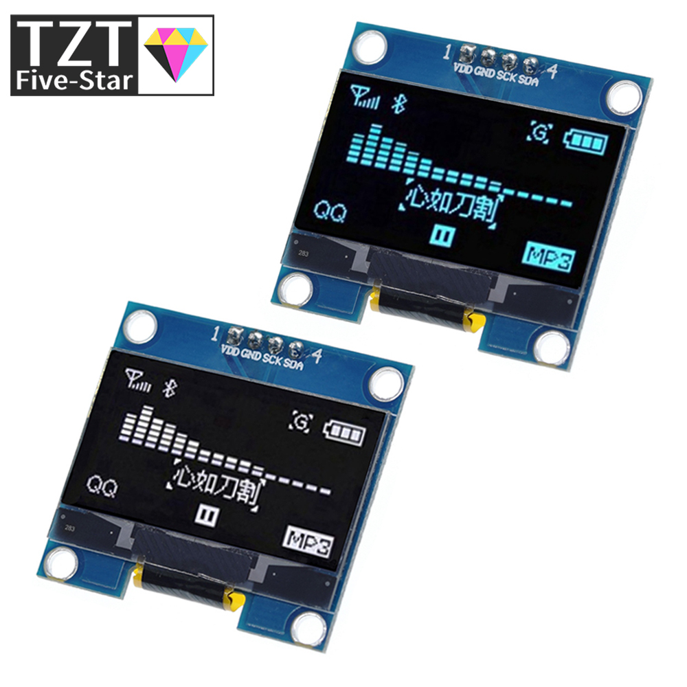 I2C Lcd Display - 4PIN 1.3 OLED module white/blue color