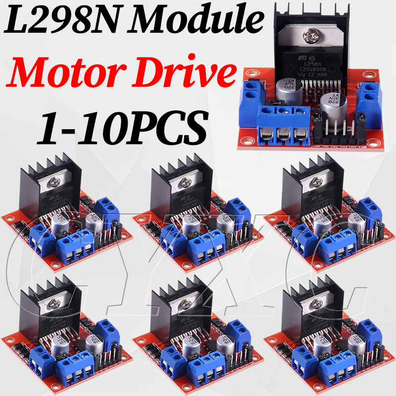 L298N Motor Driver - 1-10PCS L298N Stepper Motor Driver Controller