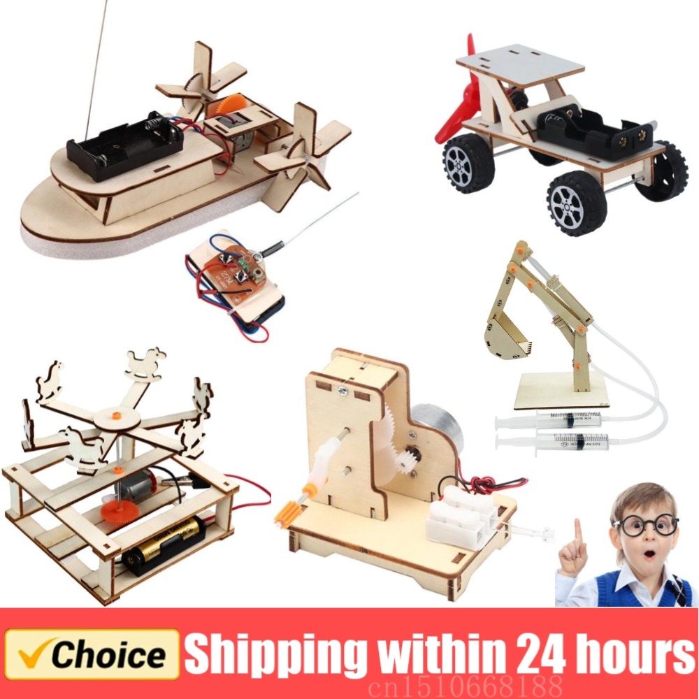 Diy Electronics For Kids - DIY Boat Model Science Toys Kids