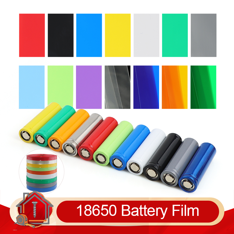 Heat Shrink Tubing - 100~1000pcs PreCut 18650 Battery PVC Heat