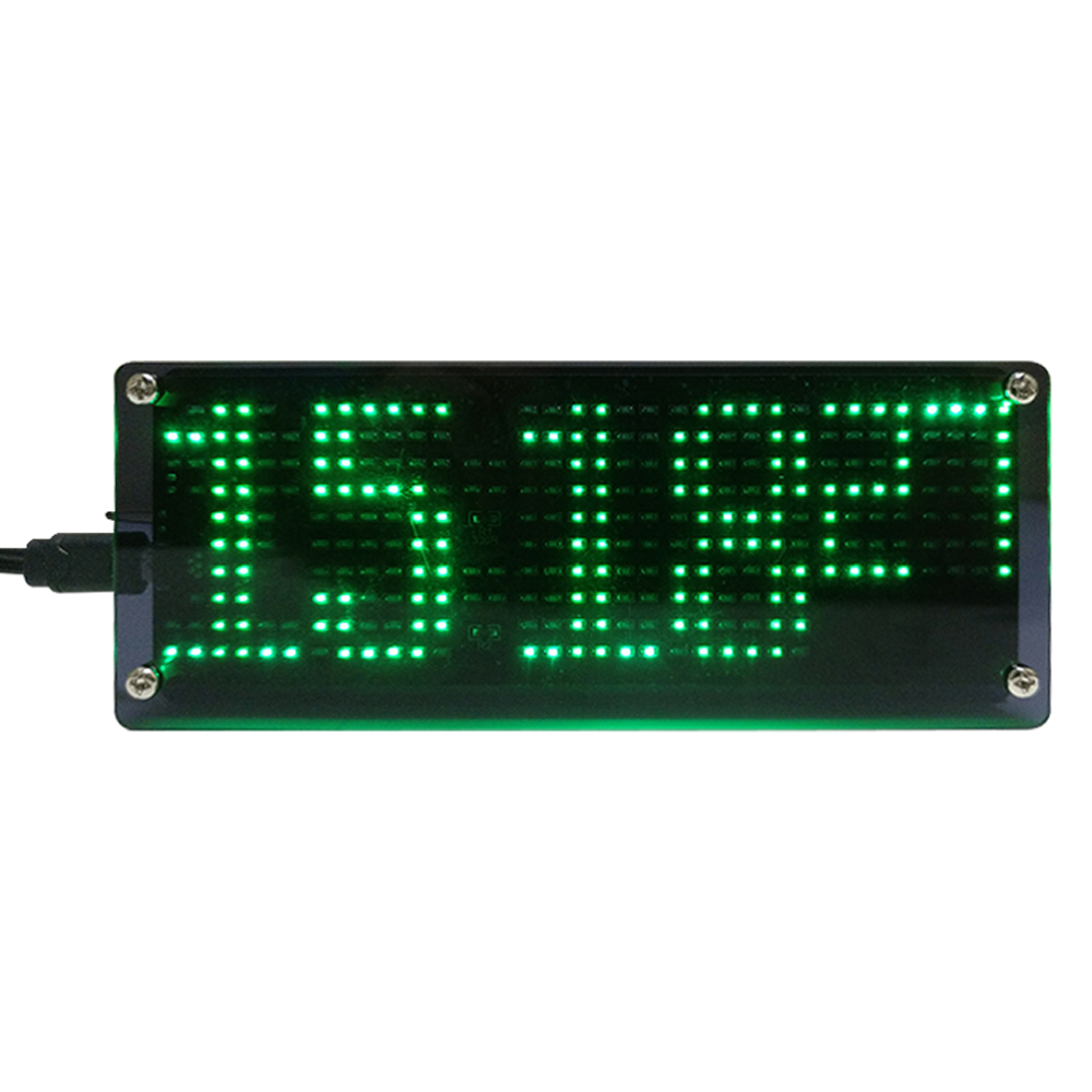Diy Electronics For Kids - DIY Digital Dot Matrix Clock Electronic
