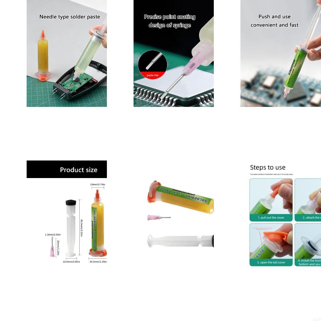 Diy Electronics Flux - 10Ml Hàn Thông Dán Với Ống