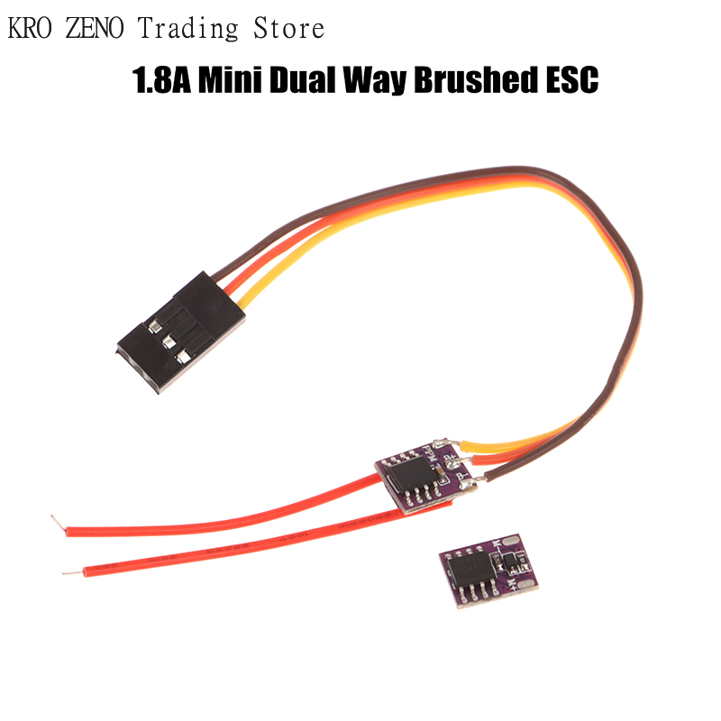 🔝1S 1.8A Dual Way Brushed ESC  - đánh giá và giá Diy Electronics Motor