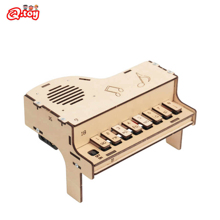 DIY Wooden Electronic Piano Mo - đánh giá và giá Diy Electronics For Kids
