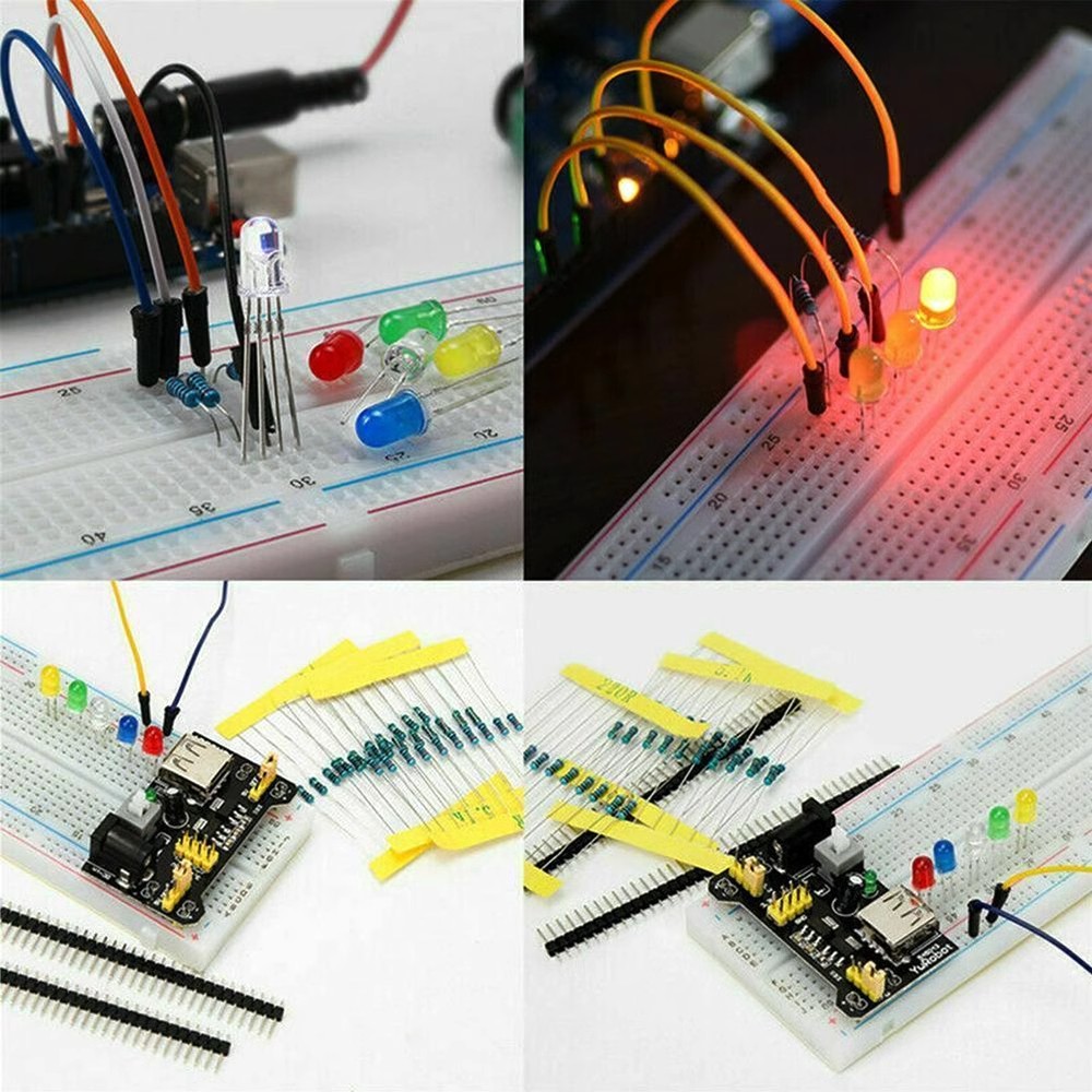 DIY Project Starter Kit For Ar - đánh giá và giá Arduino Uno Starter Kit
