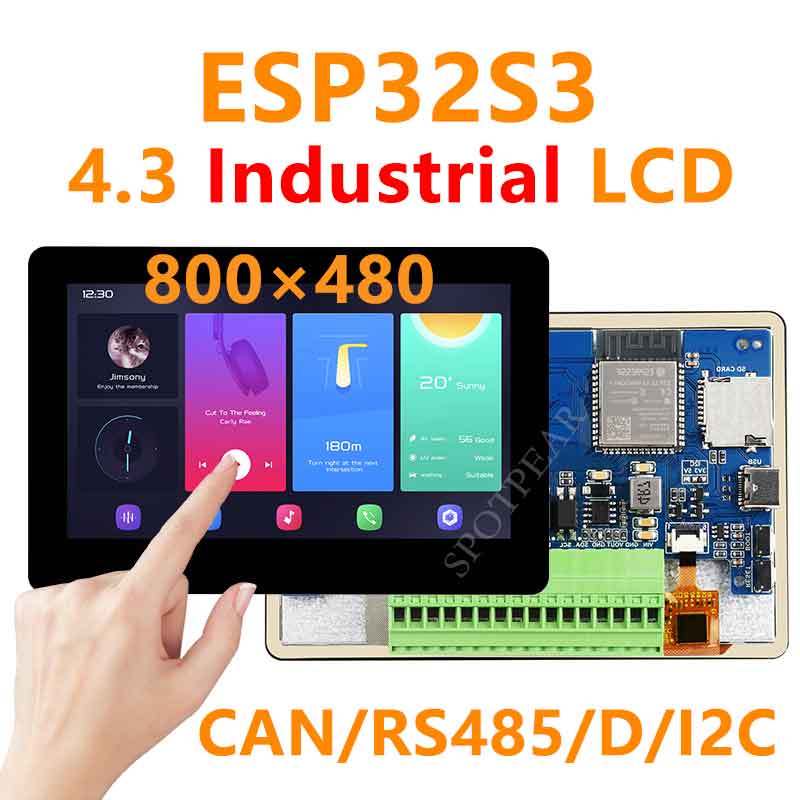 ESP32 S3  800x480 Captive Touc - đánh giá và giá I2C Lcd Display