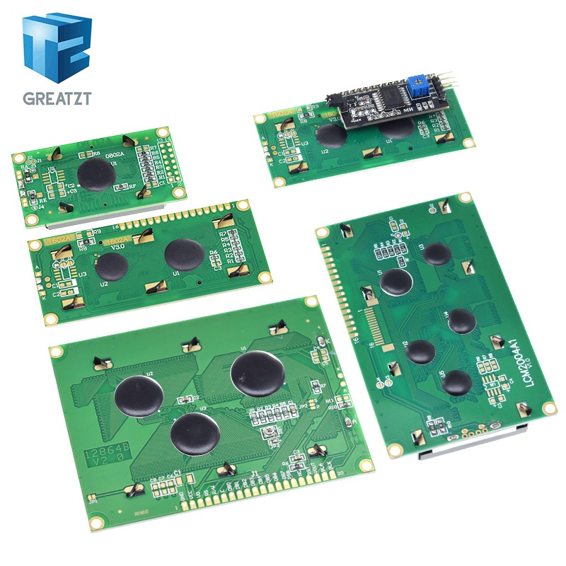 LCD Module Blue Green  Screen  - đánh giá và giá I2C Lcd Display