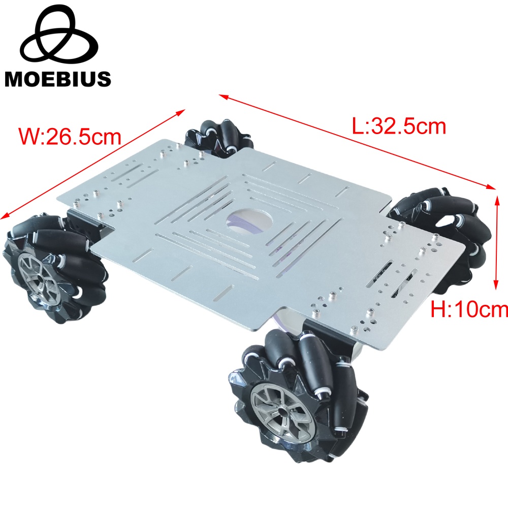 25KG Load 4WD Mecanum Wheel Ro - đánh giá và giá Diy Robot Electronics Kit