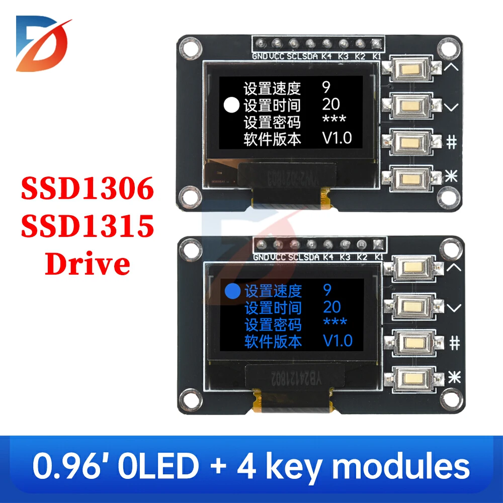 for Arduino 0.96 inch OLED Dis - đánh giá và giá I2C Lcd Display