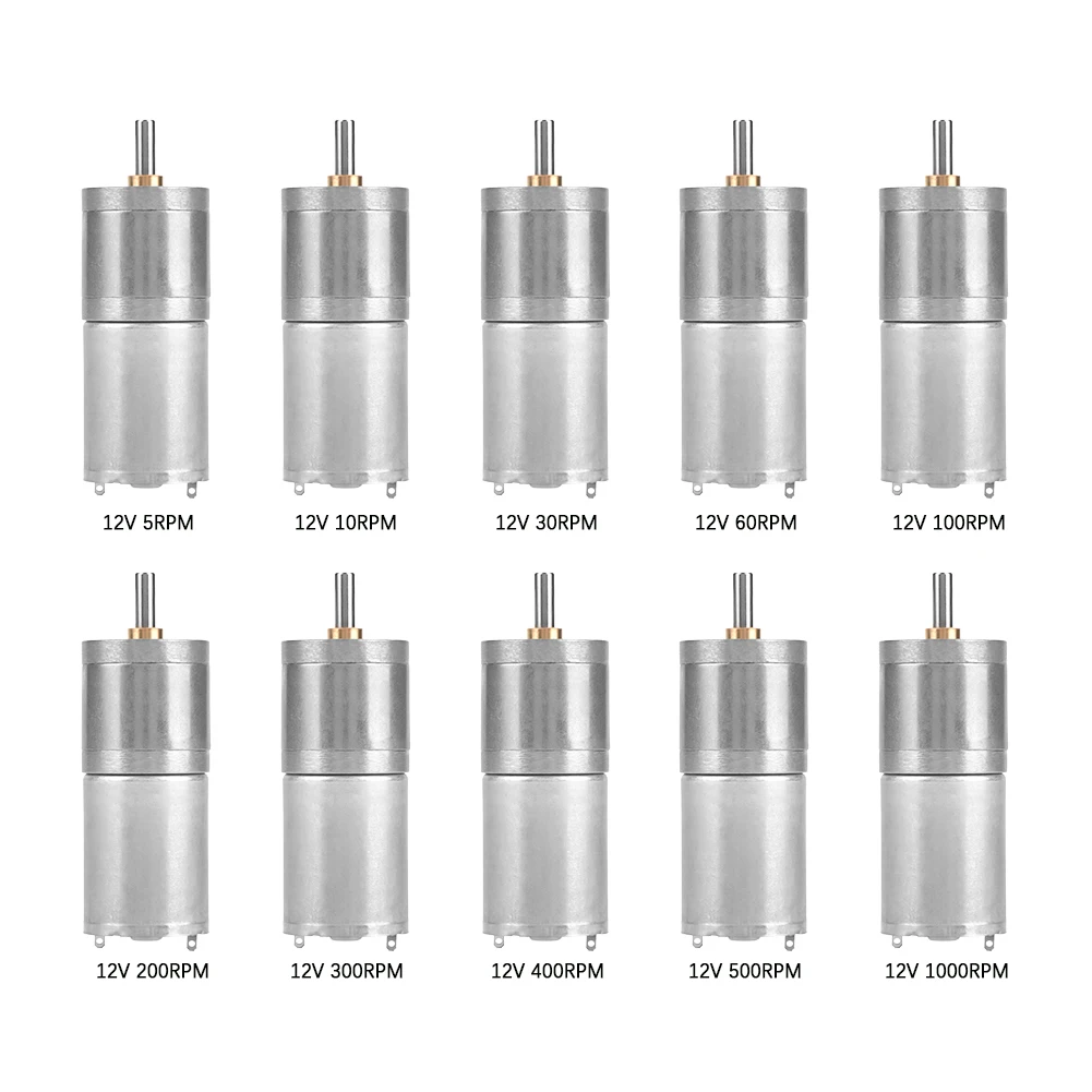 1Pc 25mm DC 12V 25GA-370 Low S - đánh giá và giá Diy Electronics Motor