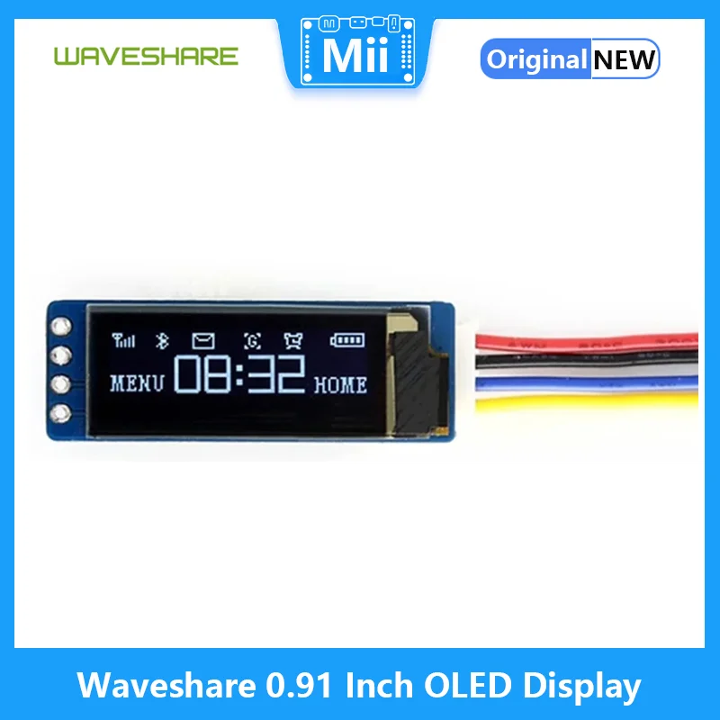 Waveshare 0.91 Inch OLED Displ - đánh giá và giá I2C Lcd Display