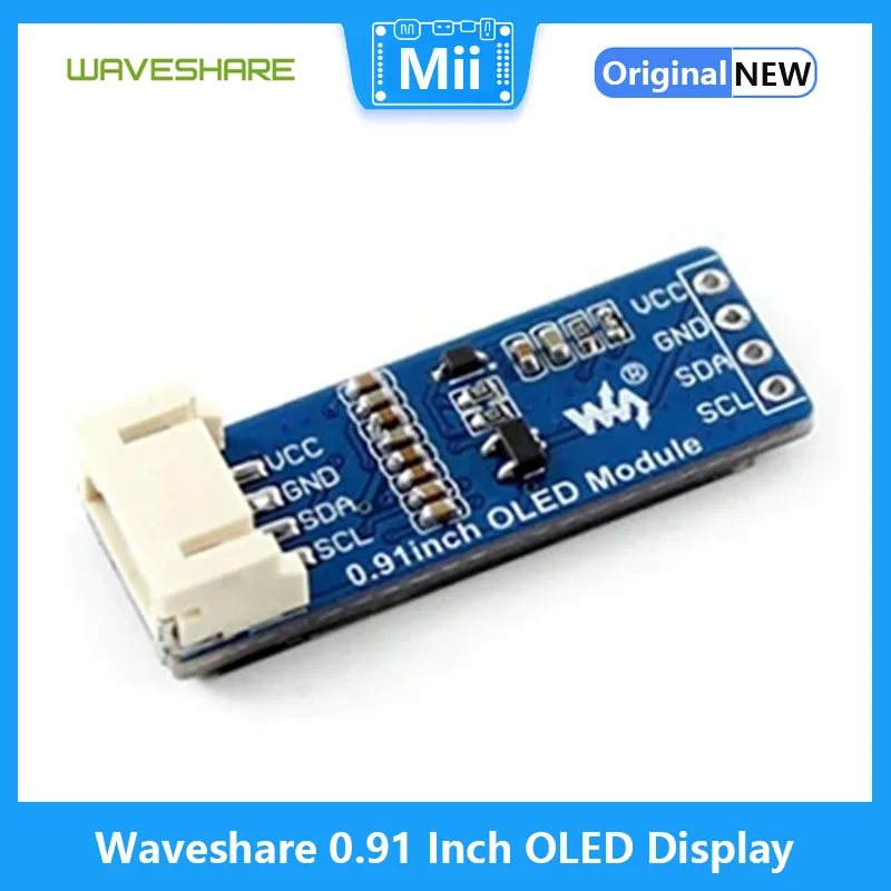 Waveshare 0.91 Inch OLED Displ - đánh giá và giá I2C Lcd Display