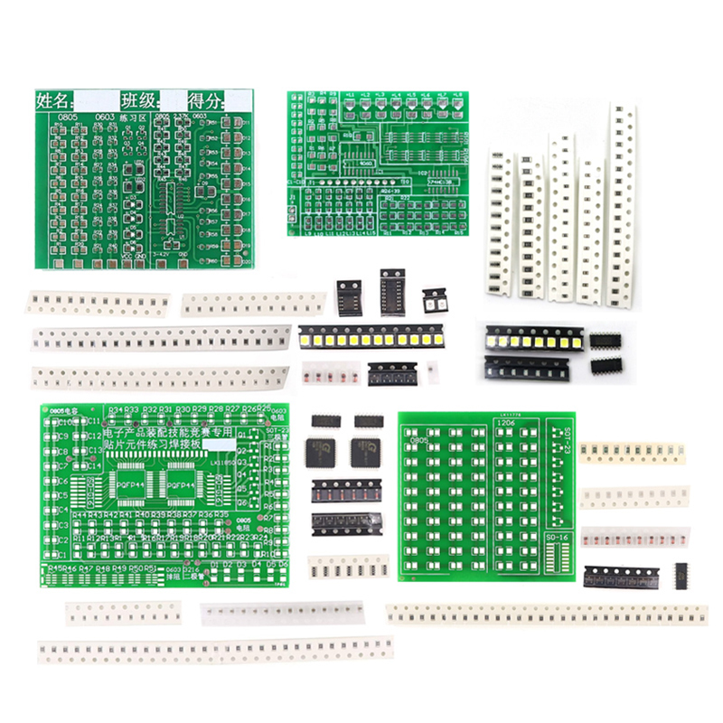 Soldering Practice Four-Piece  - đánh giá và giá Diy Electronics Basics
