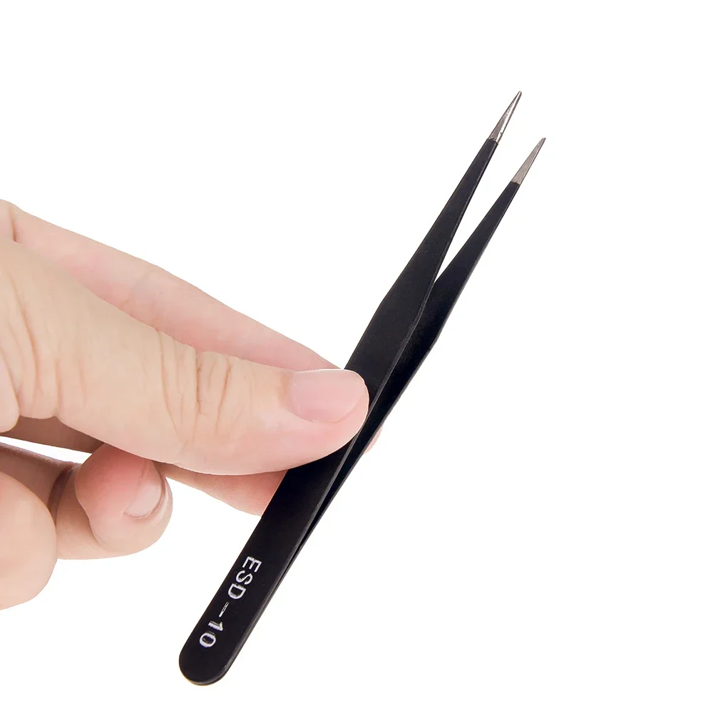 6pcs Precision Tweezers Set ES - đánh giá và giá Diy Electronics Soldering Kit