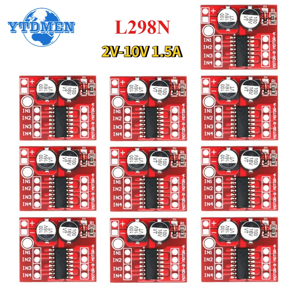 1/5/10pcs MX1508 DC Motor Driv - đánh giá và giá L298N Motor Driver