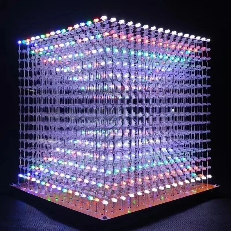 3 D16mini Light Cube Kit 16x16 - đánh giá và giá Diy Electronic