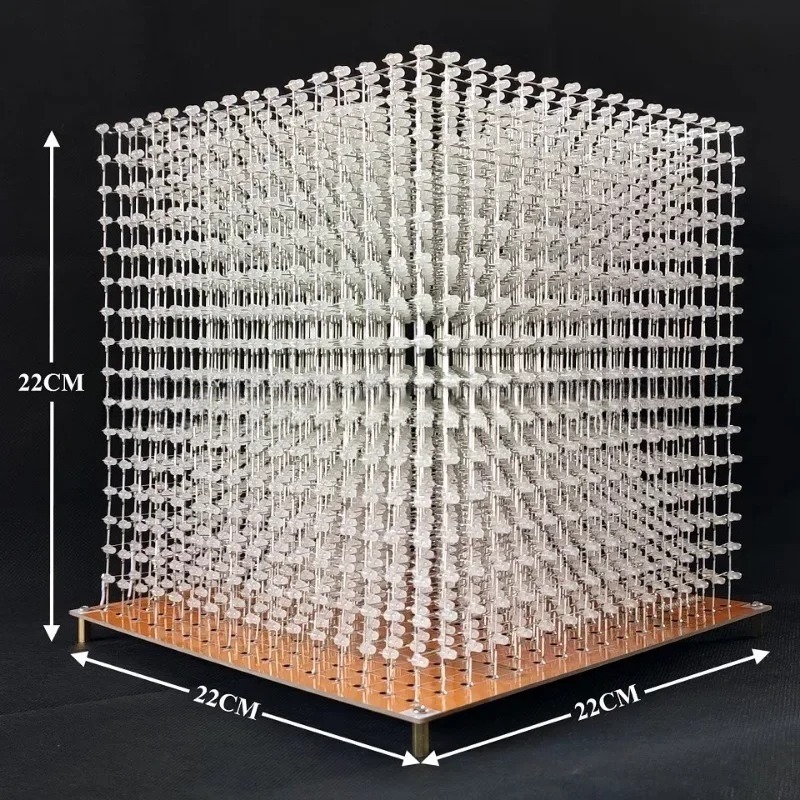 3 D16mini Light Cube Kit 16x16 - đánh giá và giá Diy Electronic