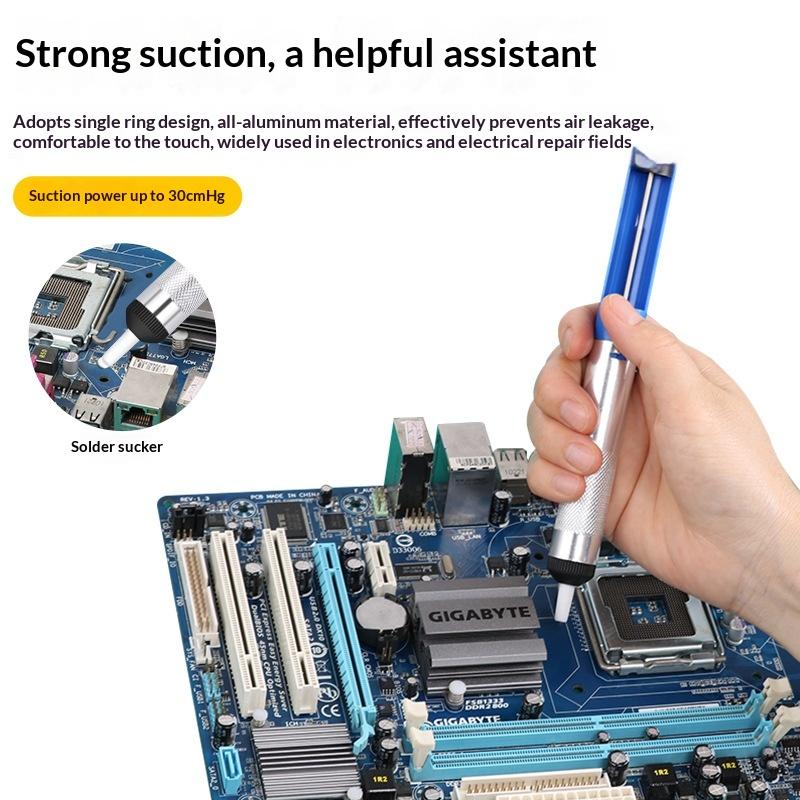 Soldering Sucker Pen Aluminum  - đánh giá và giá Desoldering Pump Solder