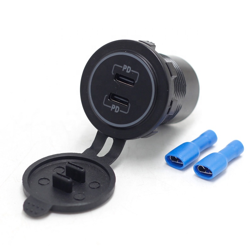 12V USB C Car Chargers Socket  - đánh giá và giá Diy Marine Electronics