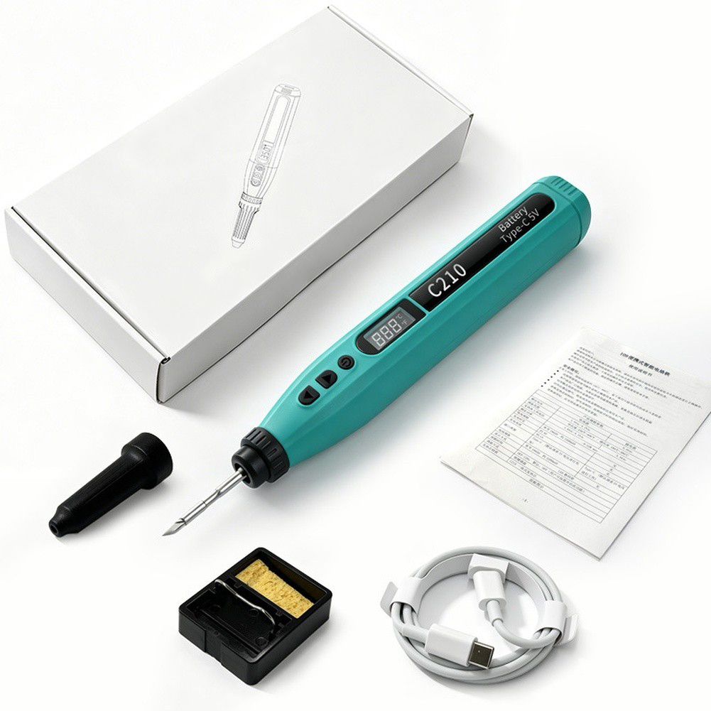 Smart Digital USB Soldering Ir - đánh giá và giá Diy Electronics Organizer