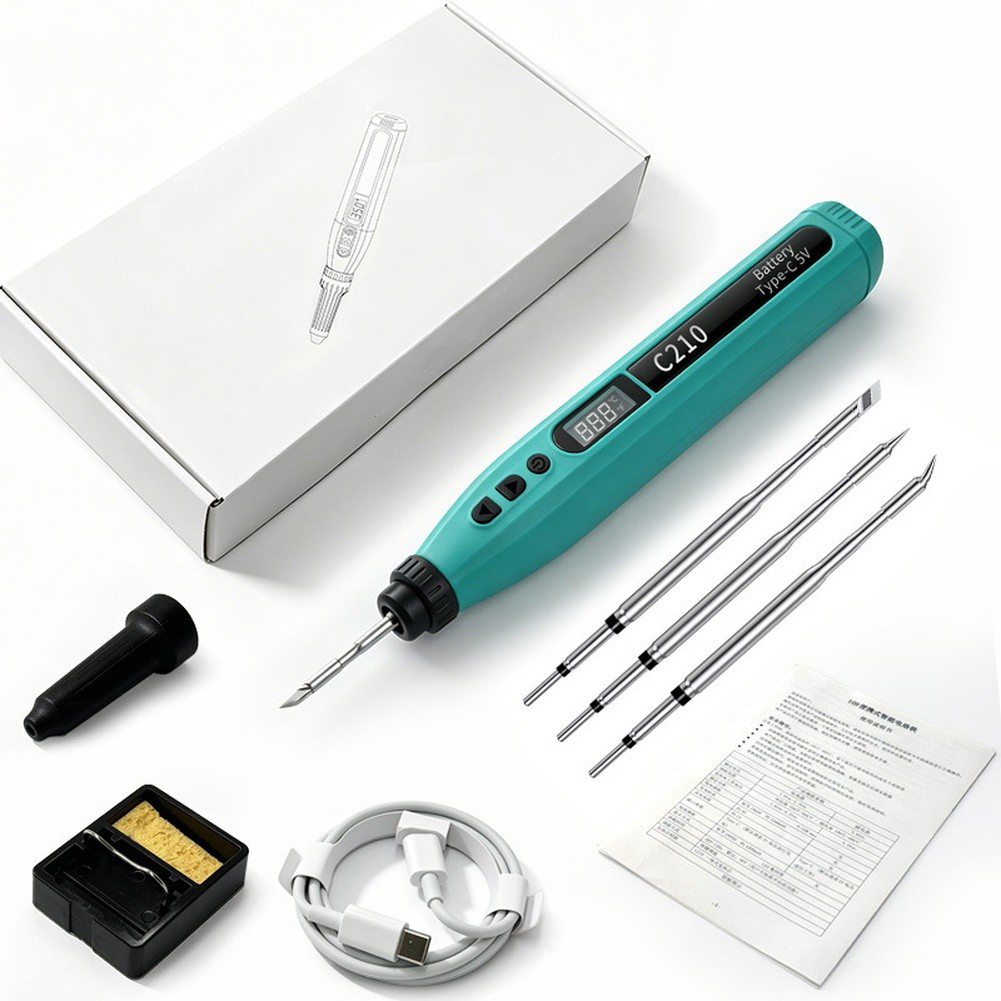 Smart Digital USB Soldering Ir - đánh giá và giá Diy Electronics Organizer