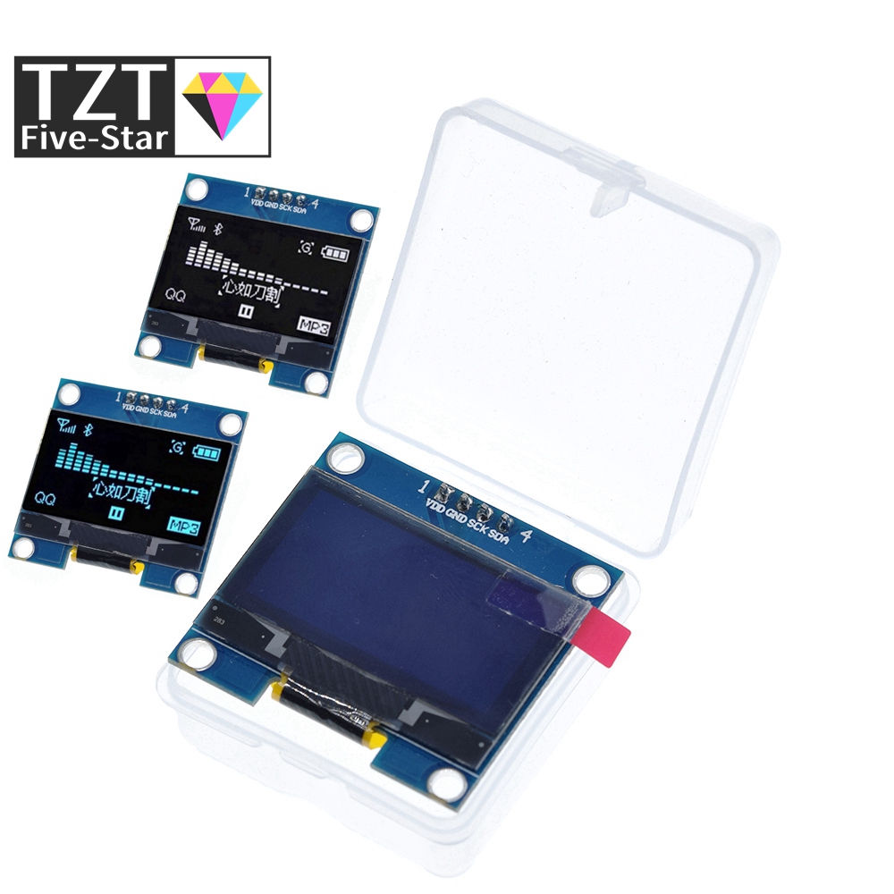 4PIN 1.3 OLED module white/blu - đánh giá và giá I2C Lcd Display
