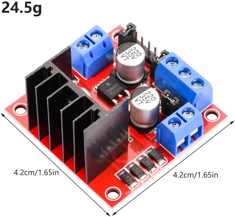 L298N driver board module L298 - đánh giá và giá L298N Motor Driver