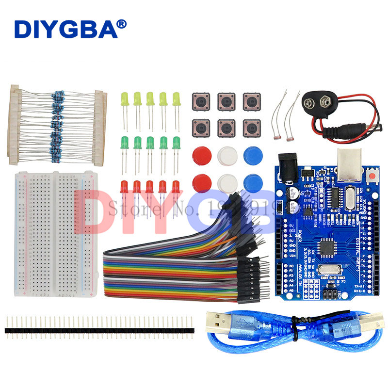 Starter kit 13 in 1 kit new St - đánh giá và giá Arduino Uno Starter Kit