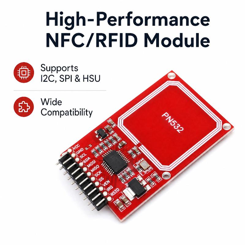 【A8】PN532 NFC RFID Read Write  - đánh giá và giá Diy Electronics Circuits