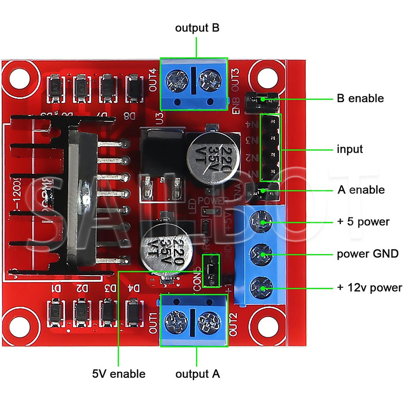 1/5/10PCS L298N DC Motor Drive - đánh giá và giá L298N Motor Driver