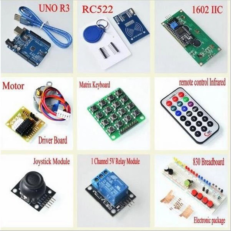 NEWEST RFID Starter Kit for Ar - đánh giá và giá Arduino Uno Starter Kit