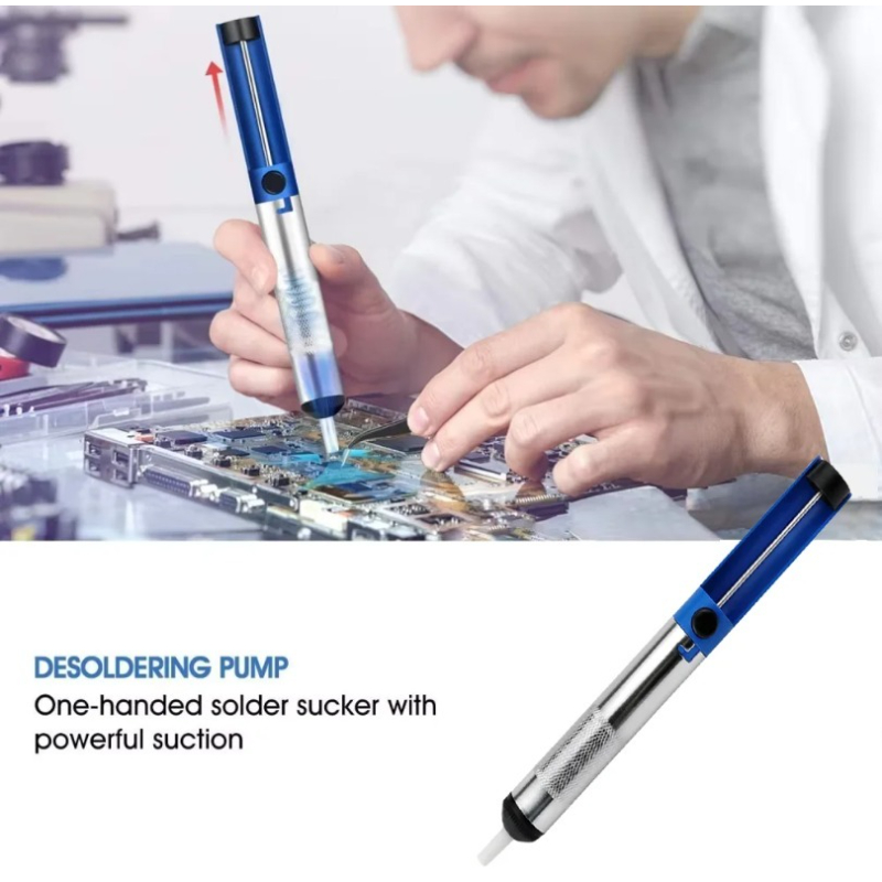 Semi Aluminum Solder Desolderi - đánh giá và giá Desoldering Pump Solder