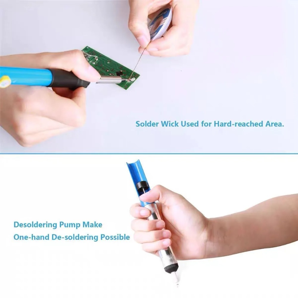 Aluminum Desoldering Pump Vacu - đánh giá và giá Desoldering Pump Solder