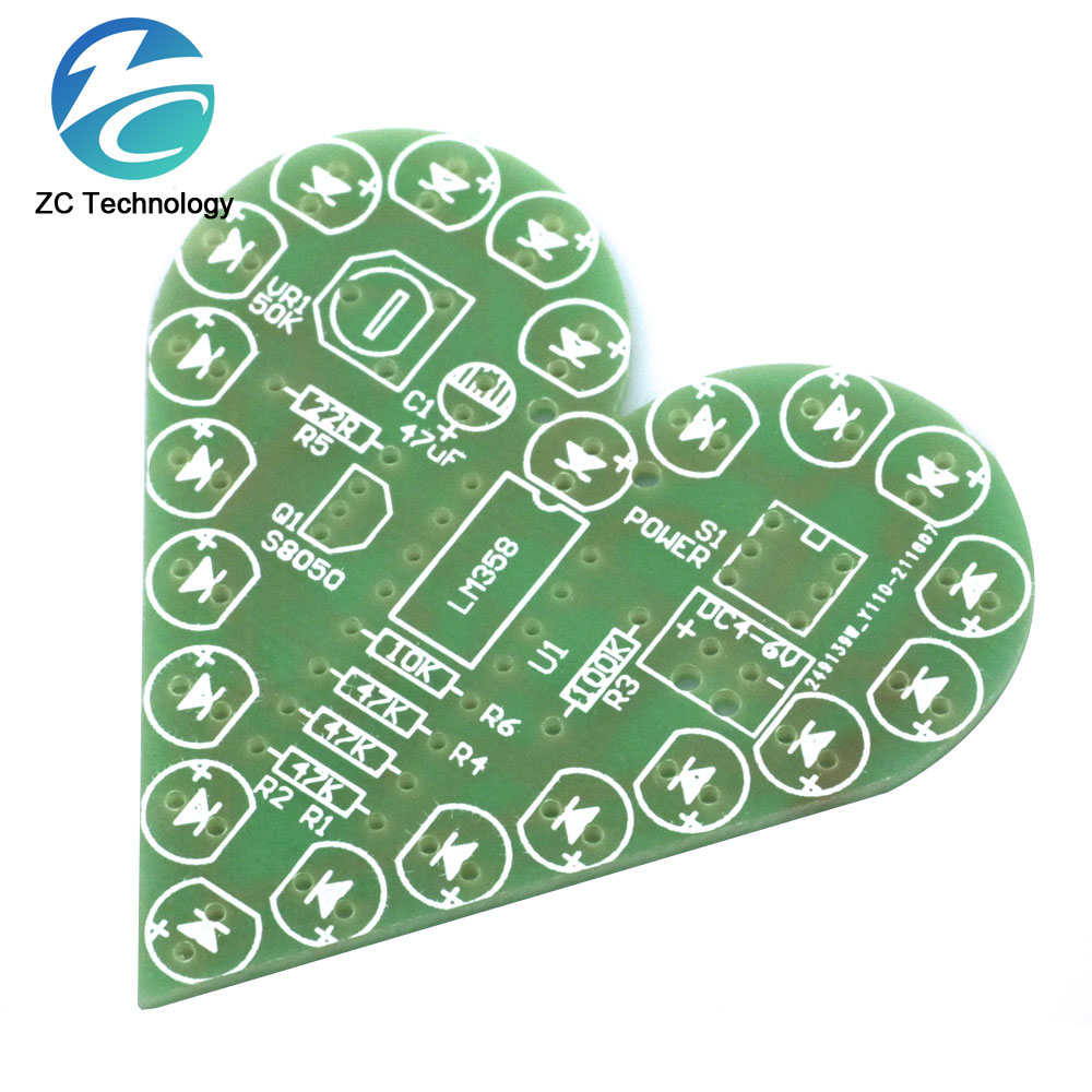 Tự Làm Bộ Hình Trái Tim Thở Đè - đánh giá và giá Diy Electronics For Kids