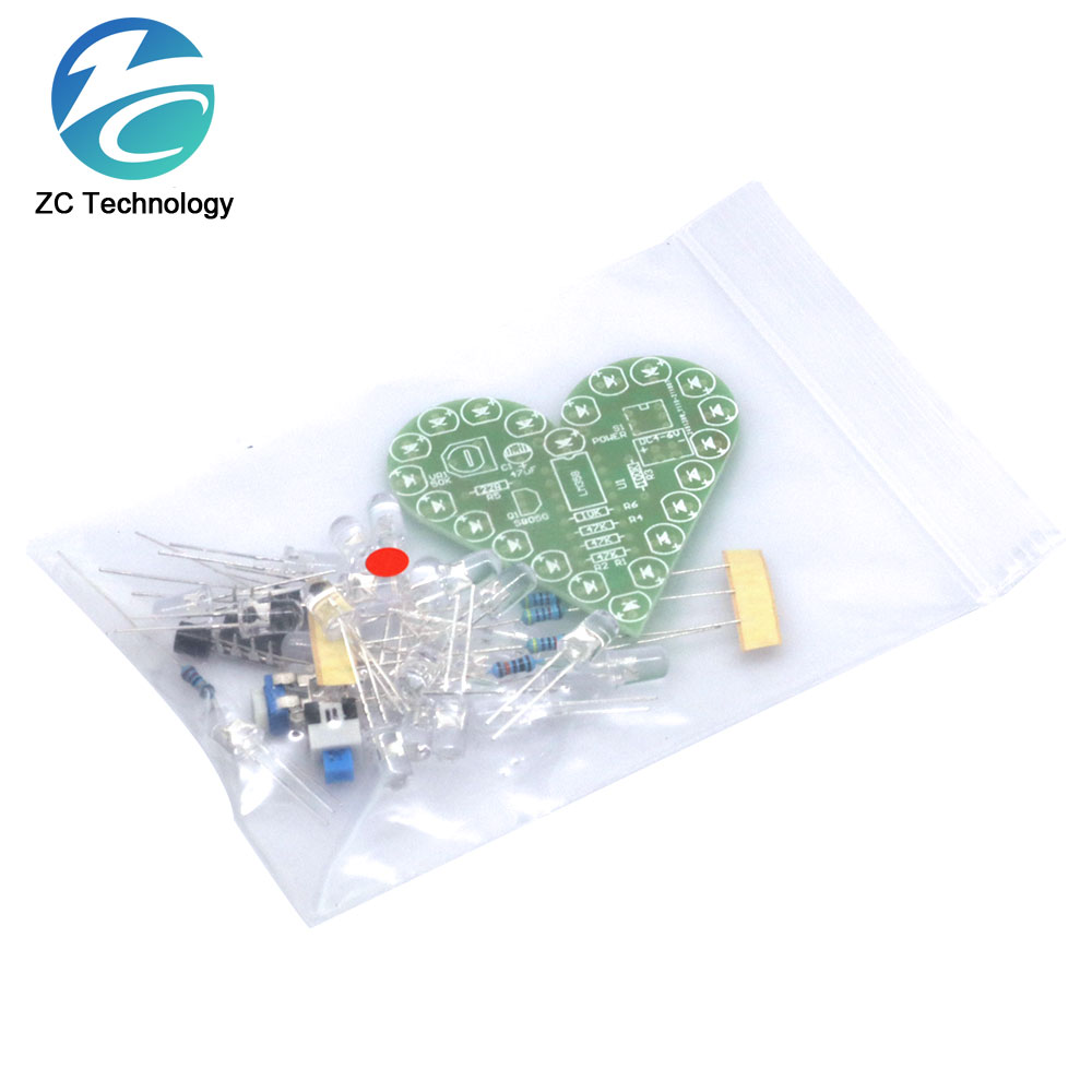 Tự Làm Bộ Hình Trái Tim Thở Đè - đánh giá và giá Diy Electronics For Kids