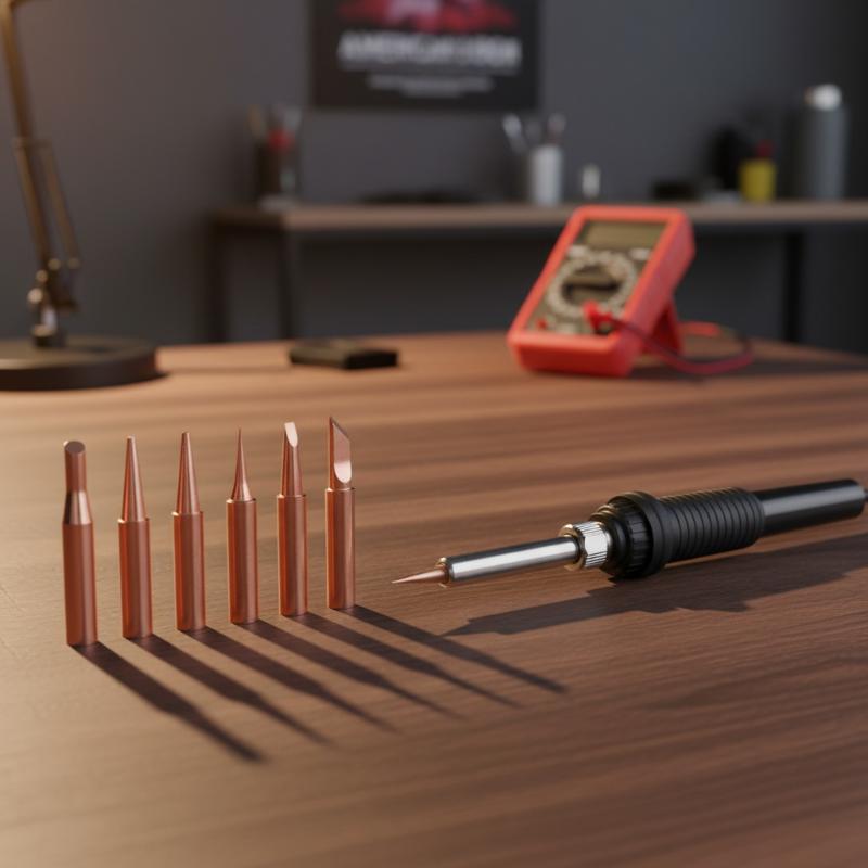 900M Soldering Iron Tips Set 1 - đánh giá và giá Diy Electronics Bench