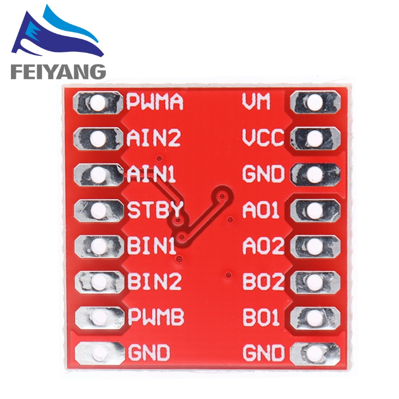 TB6612 Dual Motor Driver 1A TB - đánh giá và giá L298N Motor Driver