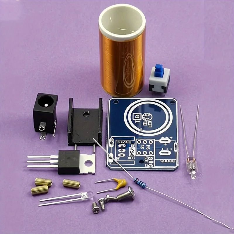 Mini Tesla Coil Kit, BD243, DI - đánh giá và giá Diy Lightsaber Electronics