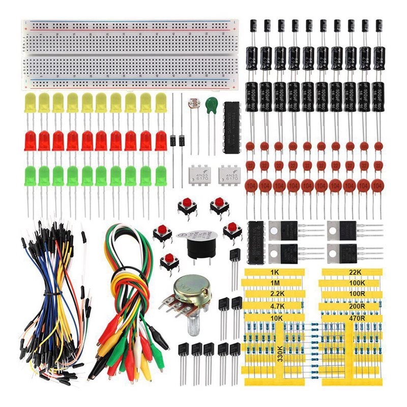 Electronics DIY Learning Kit F - đánh giá và giá Diy Electronics Basics