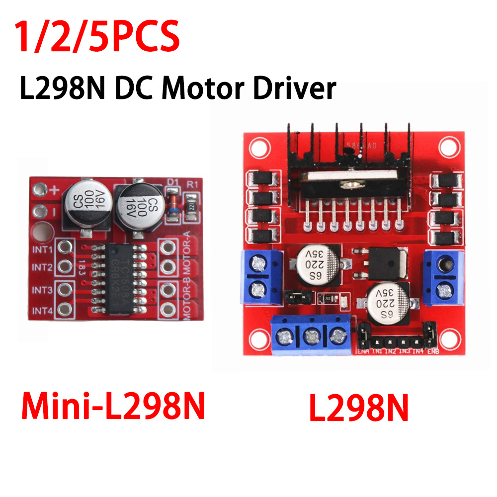 1-5pcs L298N Driver Board Modu - đánh giá và giá L298N Motor Driver