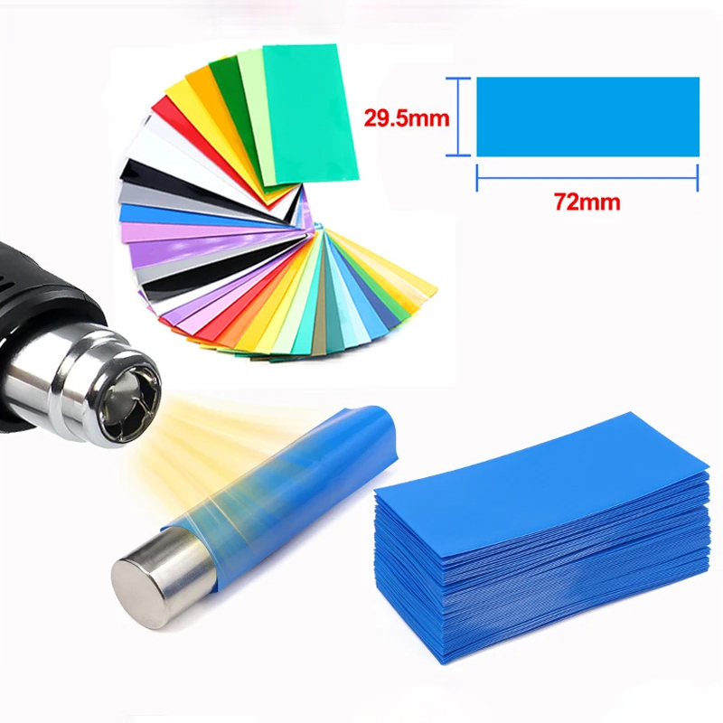 100~1000pcs PreCut 18650 Batte - đánh giá và giá Heat Shrink Tubing