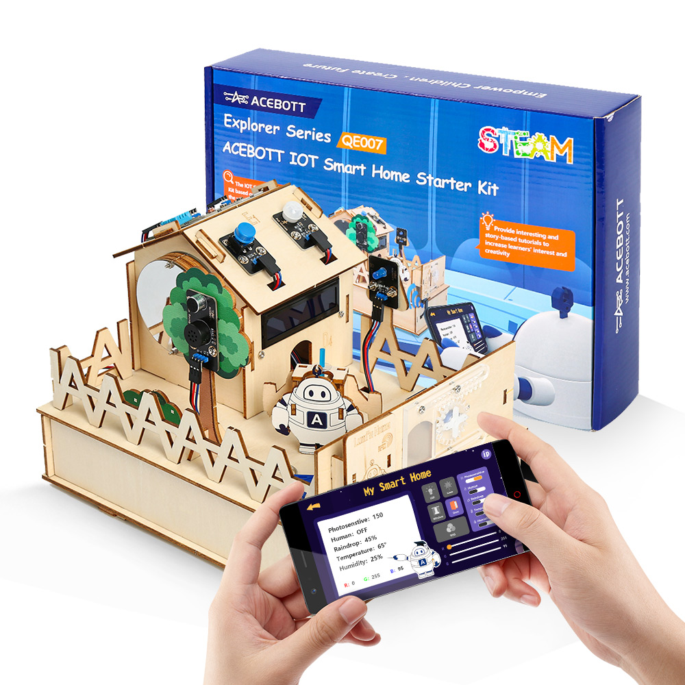 ACEBOTT DIY Smart Home Kit for - đánh giá và giá Arduino Uno Starter Kit