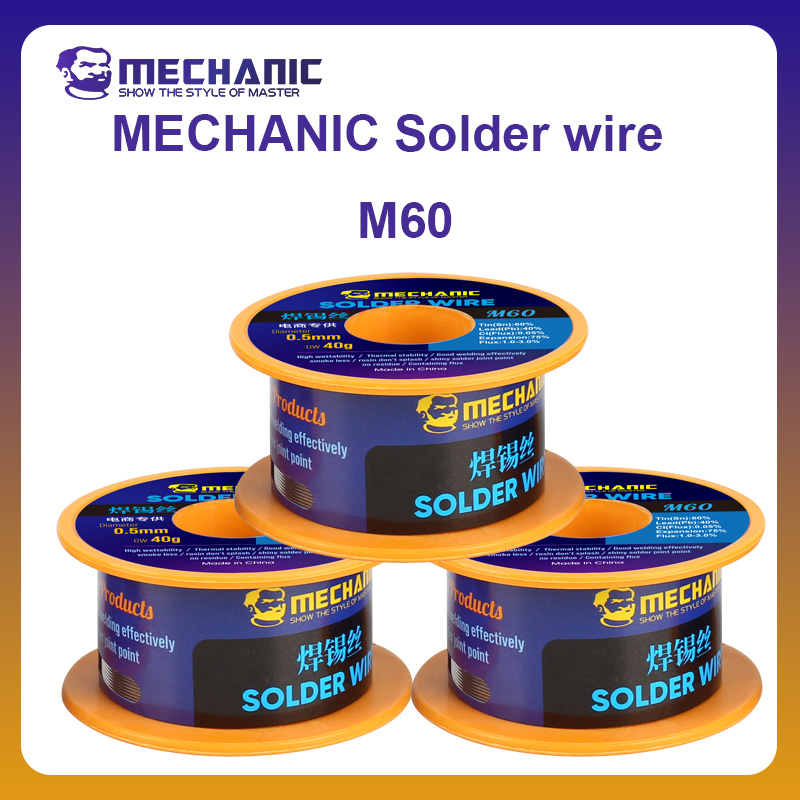 MECHINC OFFICIAL Solder Wire M - đánh giá và giá Diy Electronics Flux