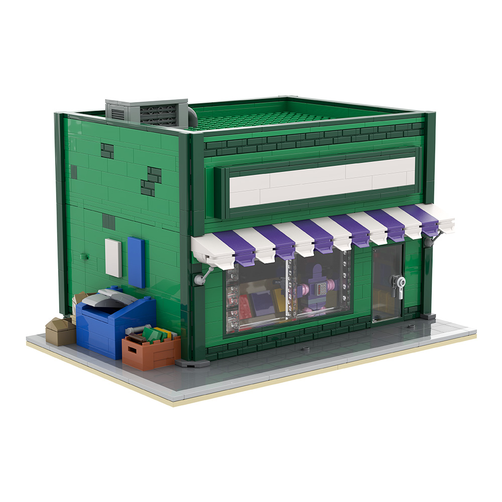 MOC Movie Street View The Andr - đánh giá và giá Diy Electronics Shop