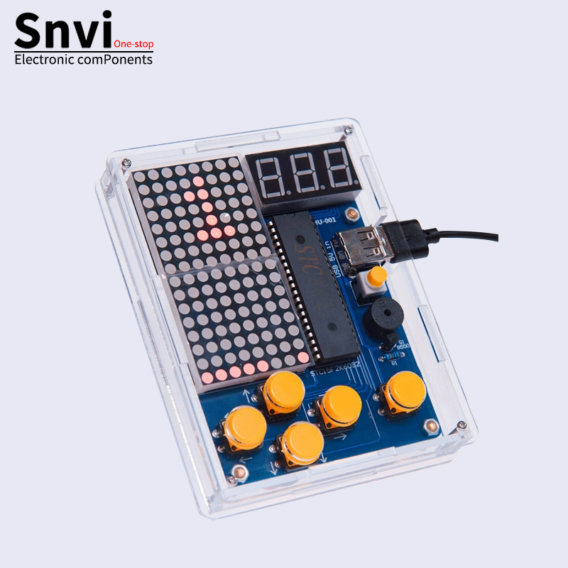 Snvi DIY Pixel Game Console Ki - đánh giá và giá Diy Electronics For Kids