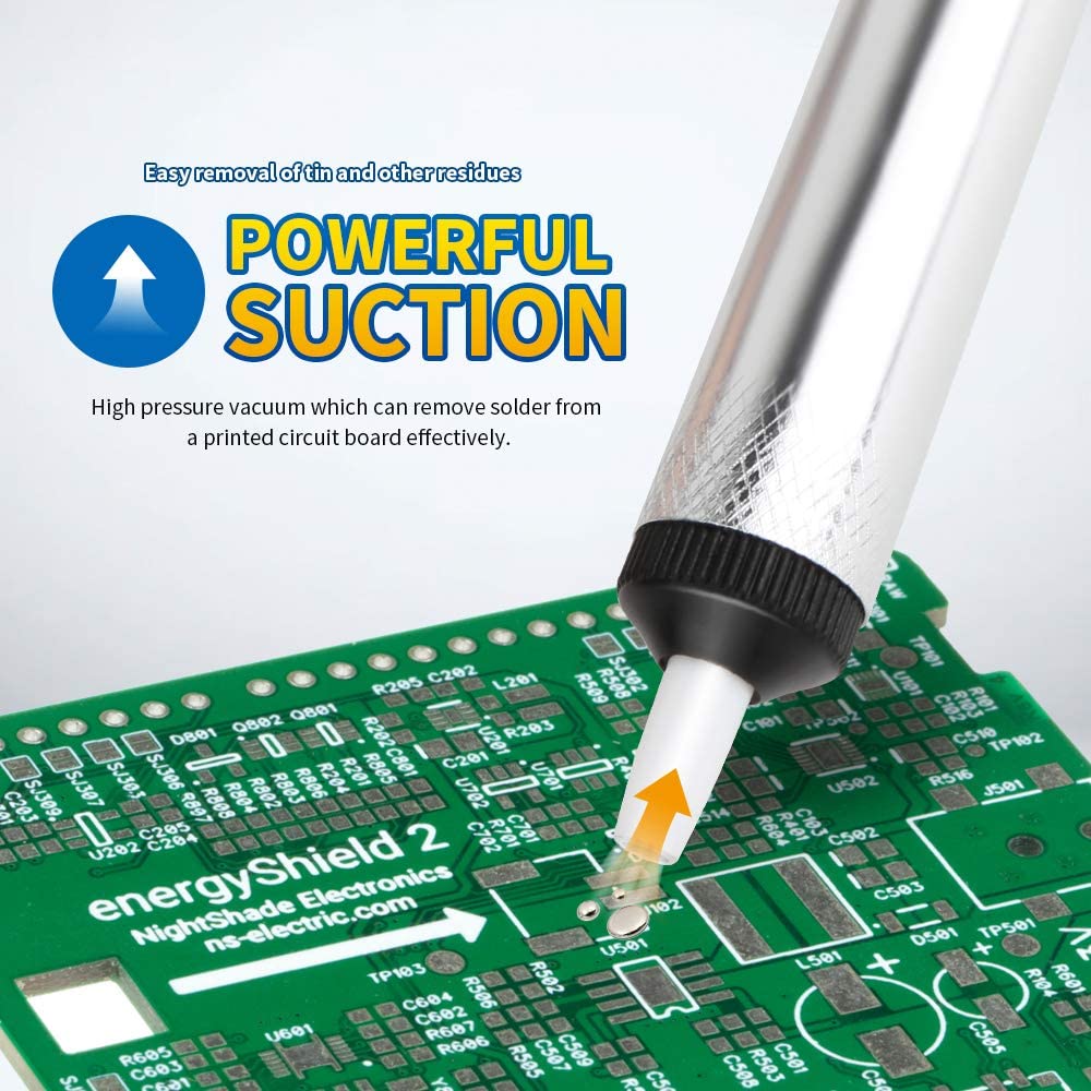 Aluminum Alloy Desoldering Pum - đánh giá và giá Desoldering Pump Solder