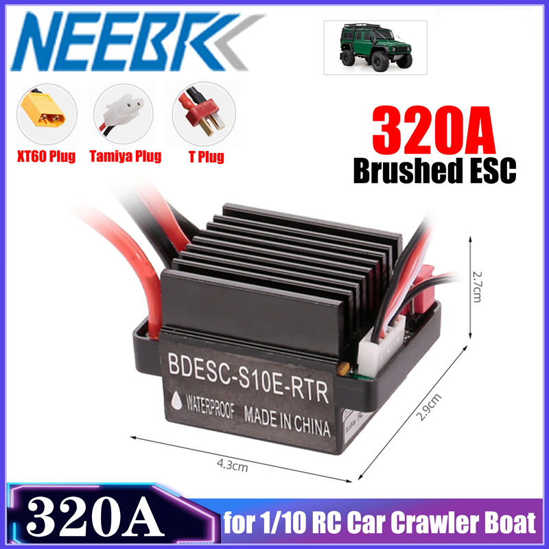 NEEBRC 320A Brushed ESC 60A El - đánh giá và giá Diy Electronics Motor