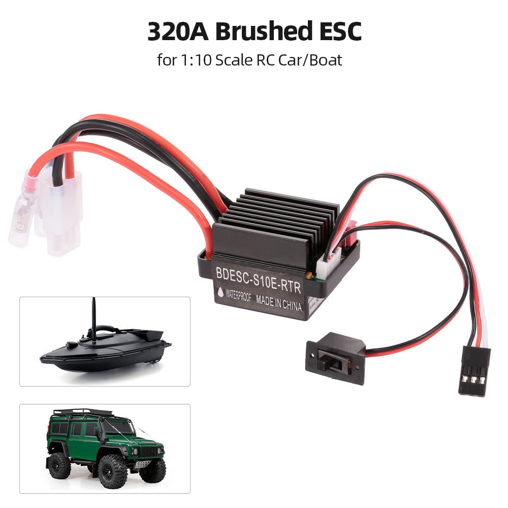 NEEBRC 320A Brushed ESC 60A El - đánh giá và giá Diy Electronics Motor